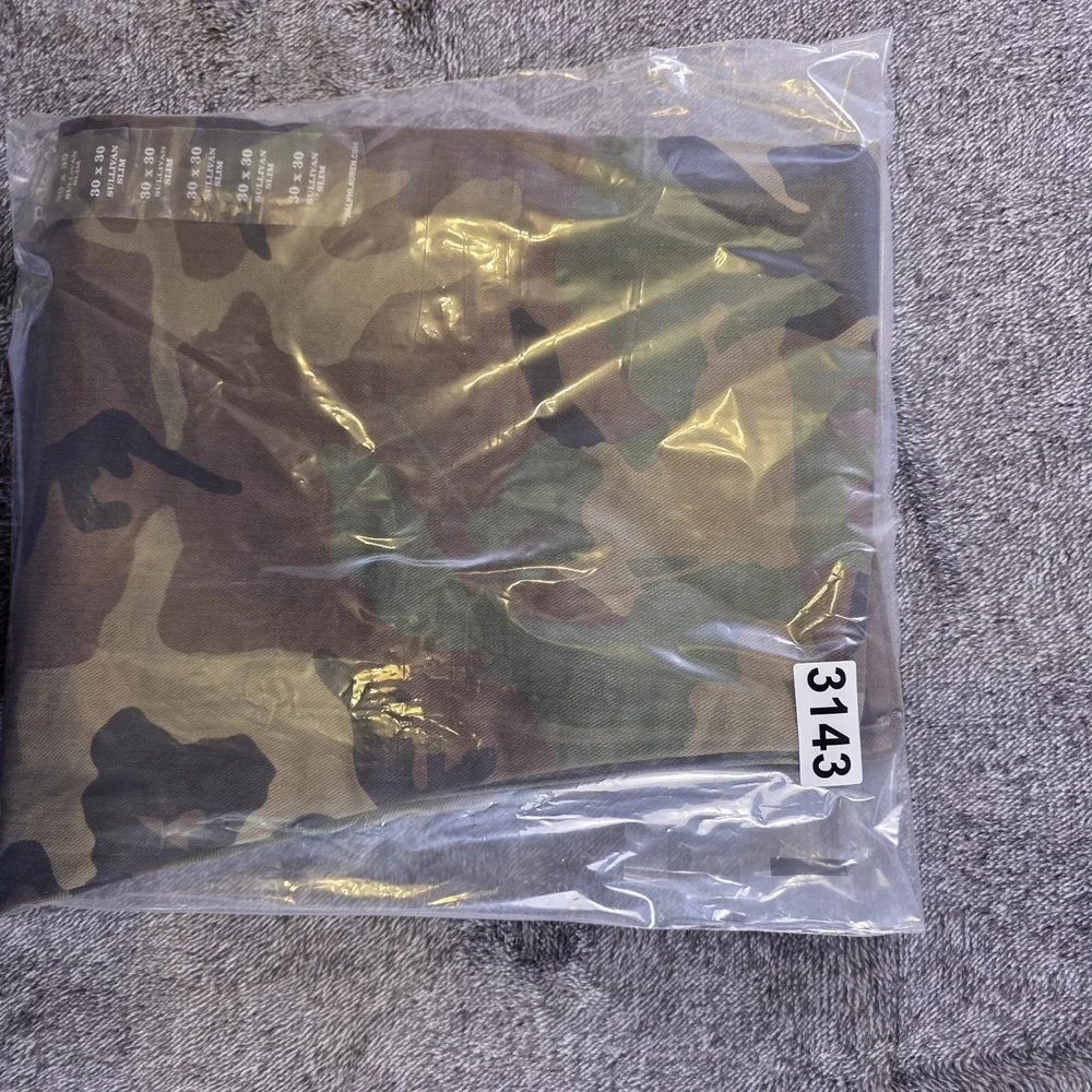 Polo Ralph Lauren Sullivan Slim Camo Jeans Mens 30x30 Camouflage Pony Hunting